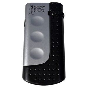 GOLF SCOPE 4X10 POWER WITH GOLF COUNTER with‎ paper pad and leather case